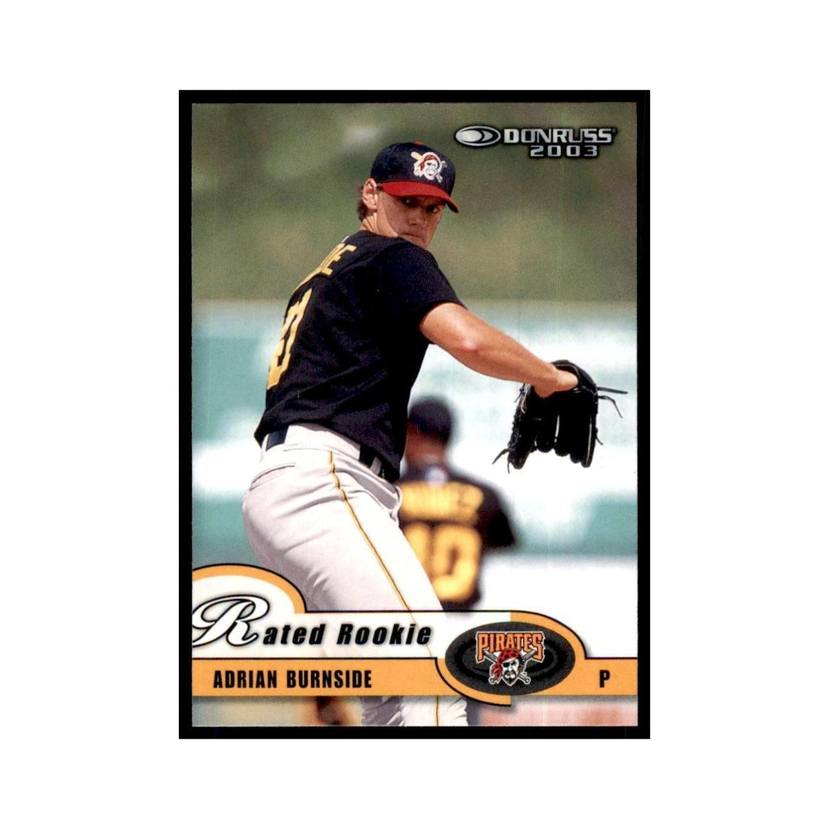 2003 Donruss Adrian Burnside RC Pirates #48