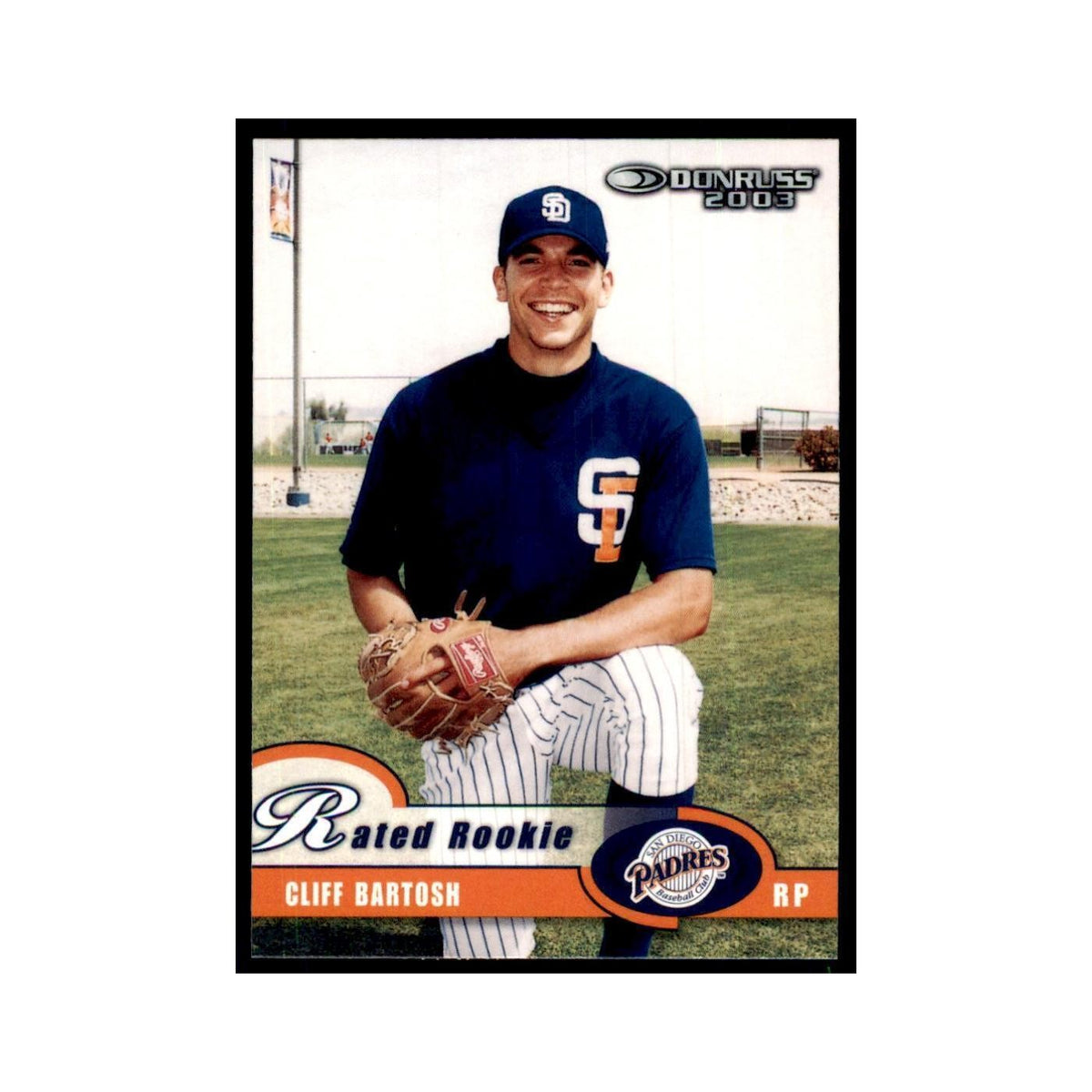 2003 Donruss Cliff Bartosh RC Padres #66