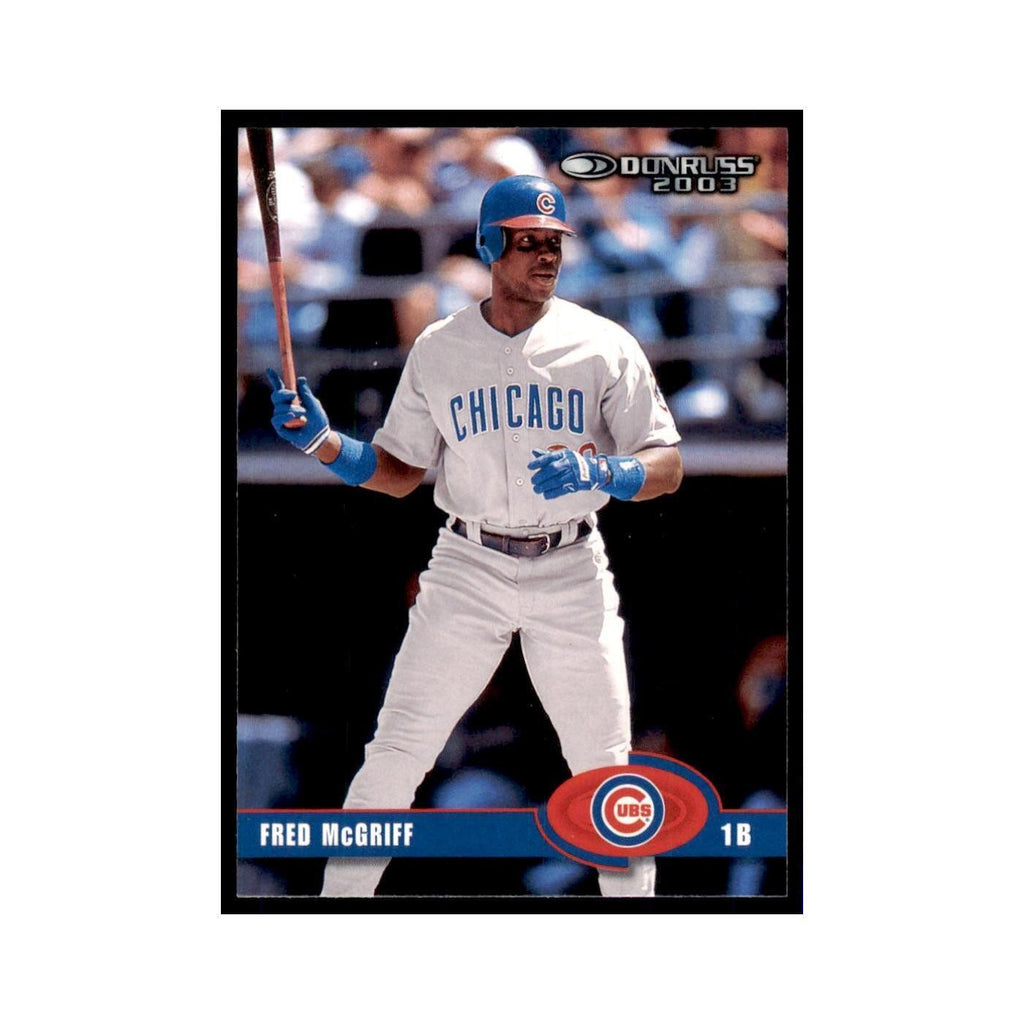 2003 Donruss Fred McGriff Cubs #249