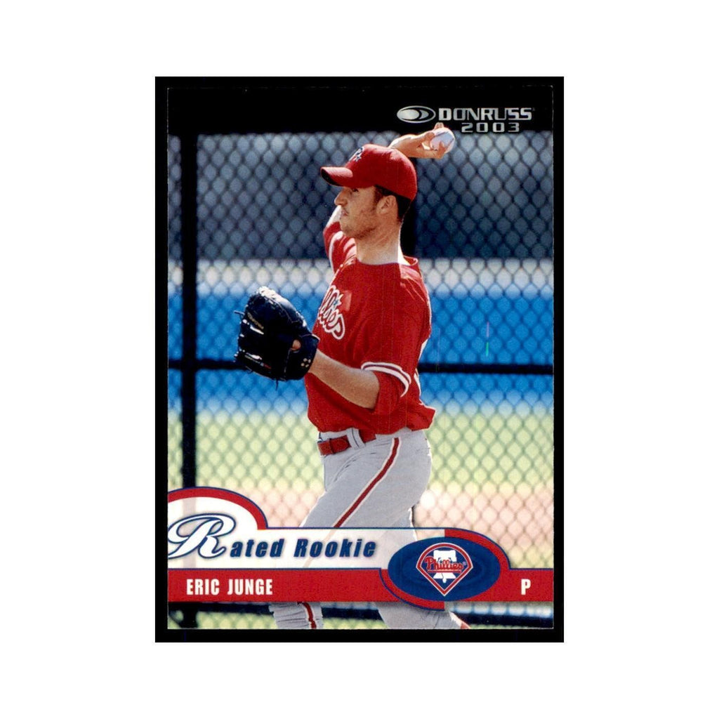 2003 Donruss Eric Junge RC Phillies #69