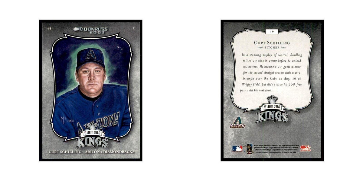 2003 Donruss Curt Schilling Diamondbacks #19