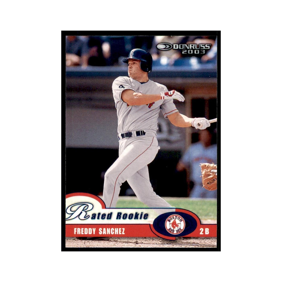 2003 Donruss Freddy Sanchez RC Red Sox #25