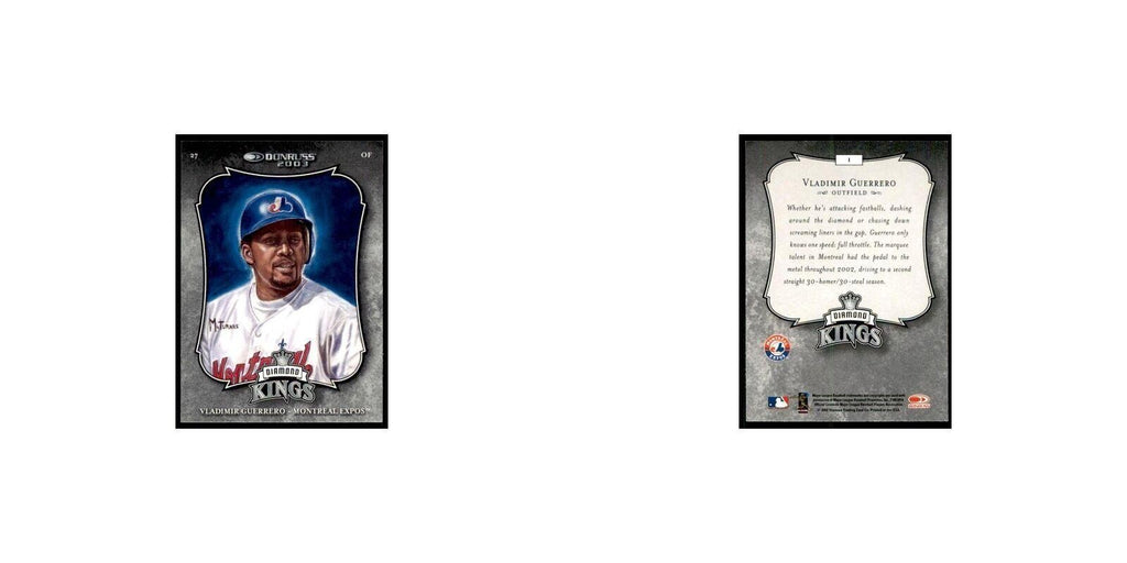2003 Donruss Vladimir Guerrero Montreal Expos #1