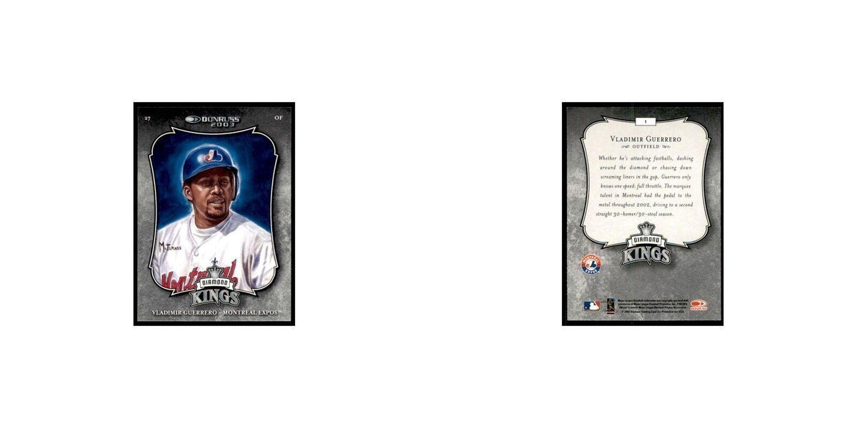 2003 Donruss Vladimir Guerrero Montreal Expos #1