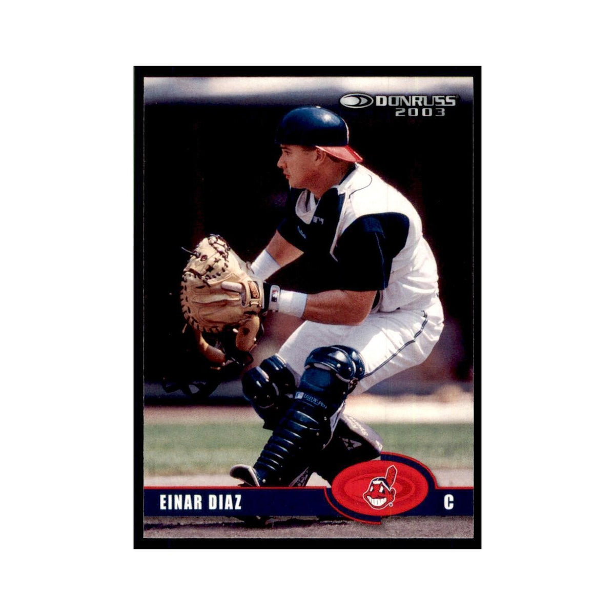 2003 Donruss Einar Diaz Baseball Cards #124