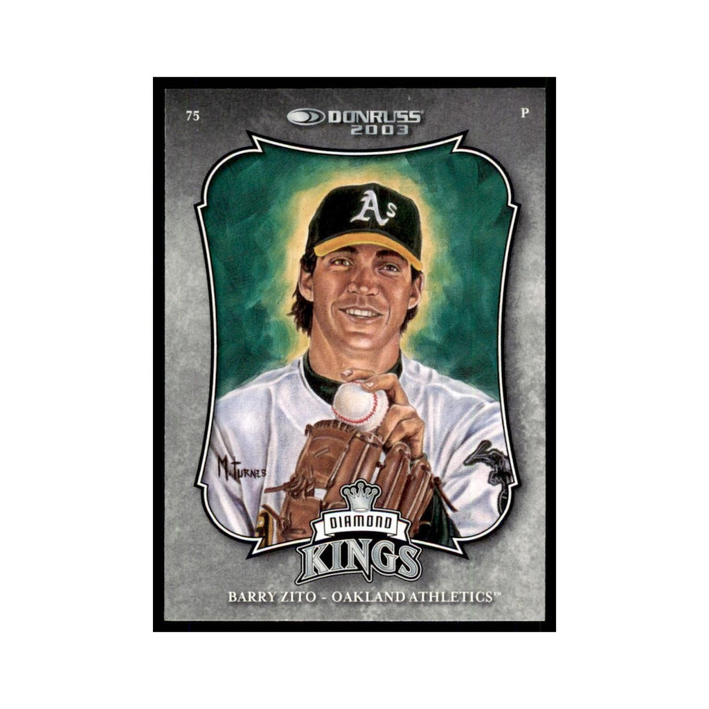 2003 Donruss Barry Zito Baseball Cards #14
