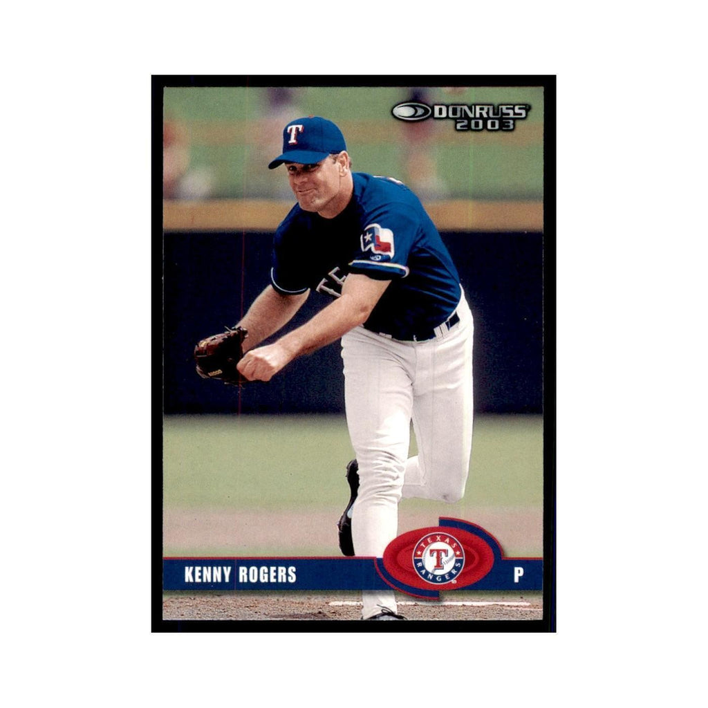 2003 Donruss Kenny Rogers Baseball Cards #211