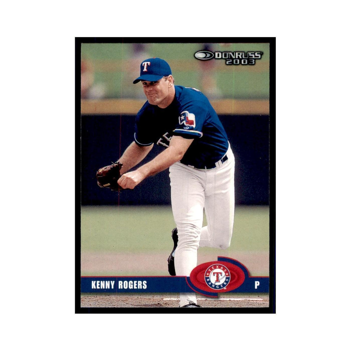 2003 Donruss Kenny Rogers Baseball Cards #211