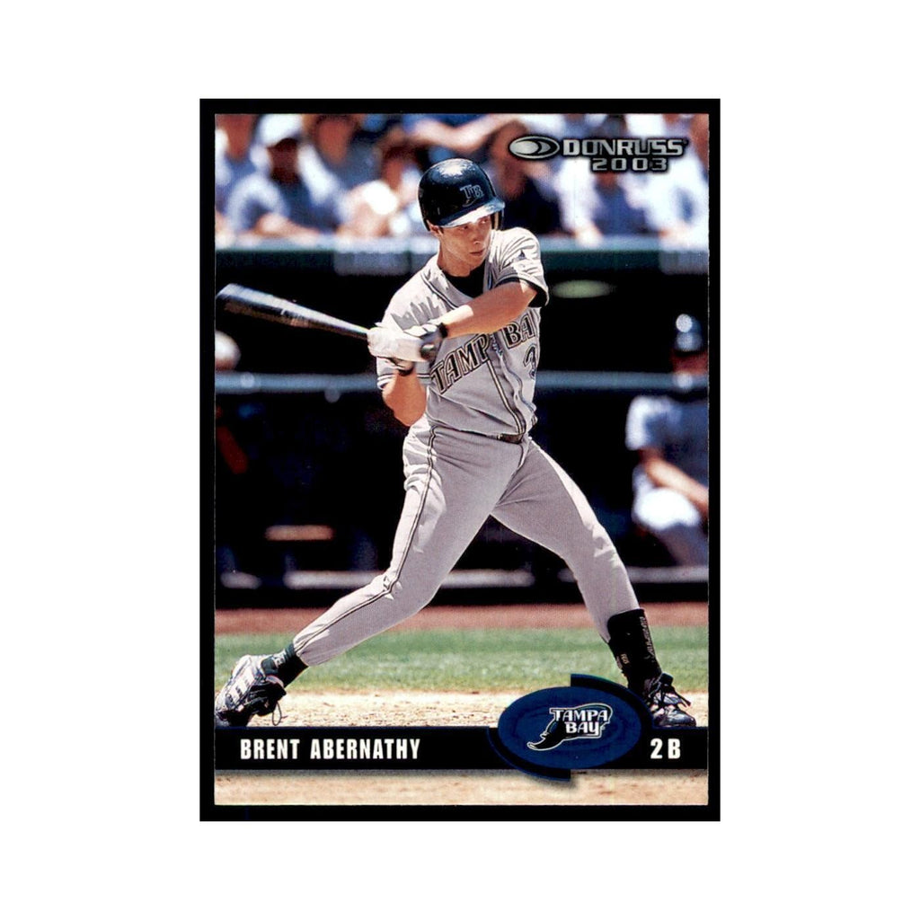 2003 Donruss Brent Abernathy Baseball Cards #201