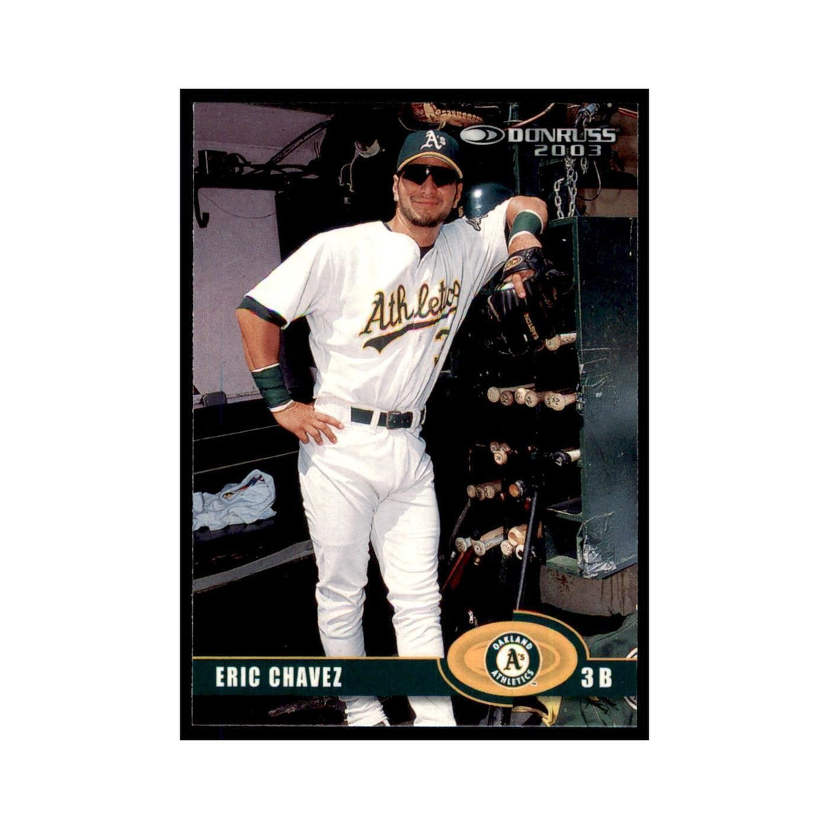 2003 Donruss Eric Chavez Baseball Cards #172