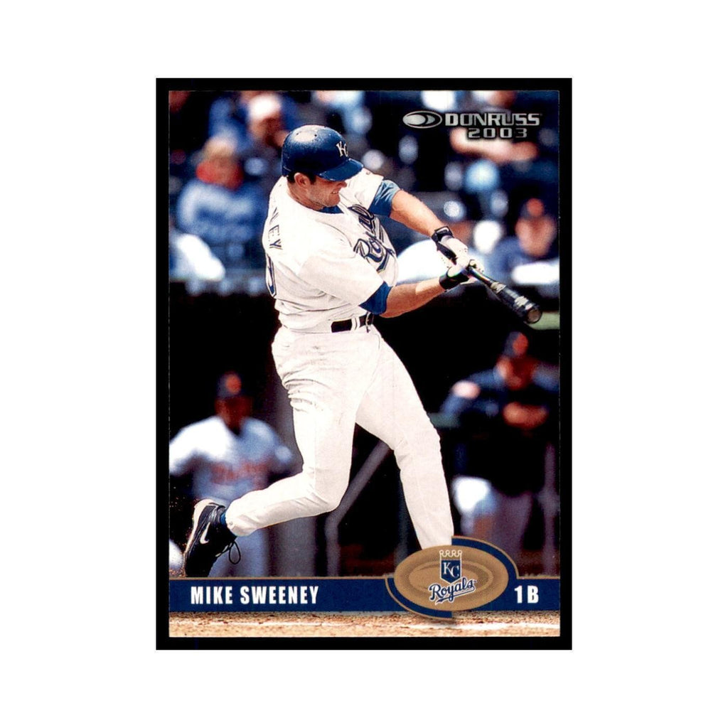 2003 Donruss Mike Sweeney Baseball Cards #135