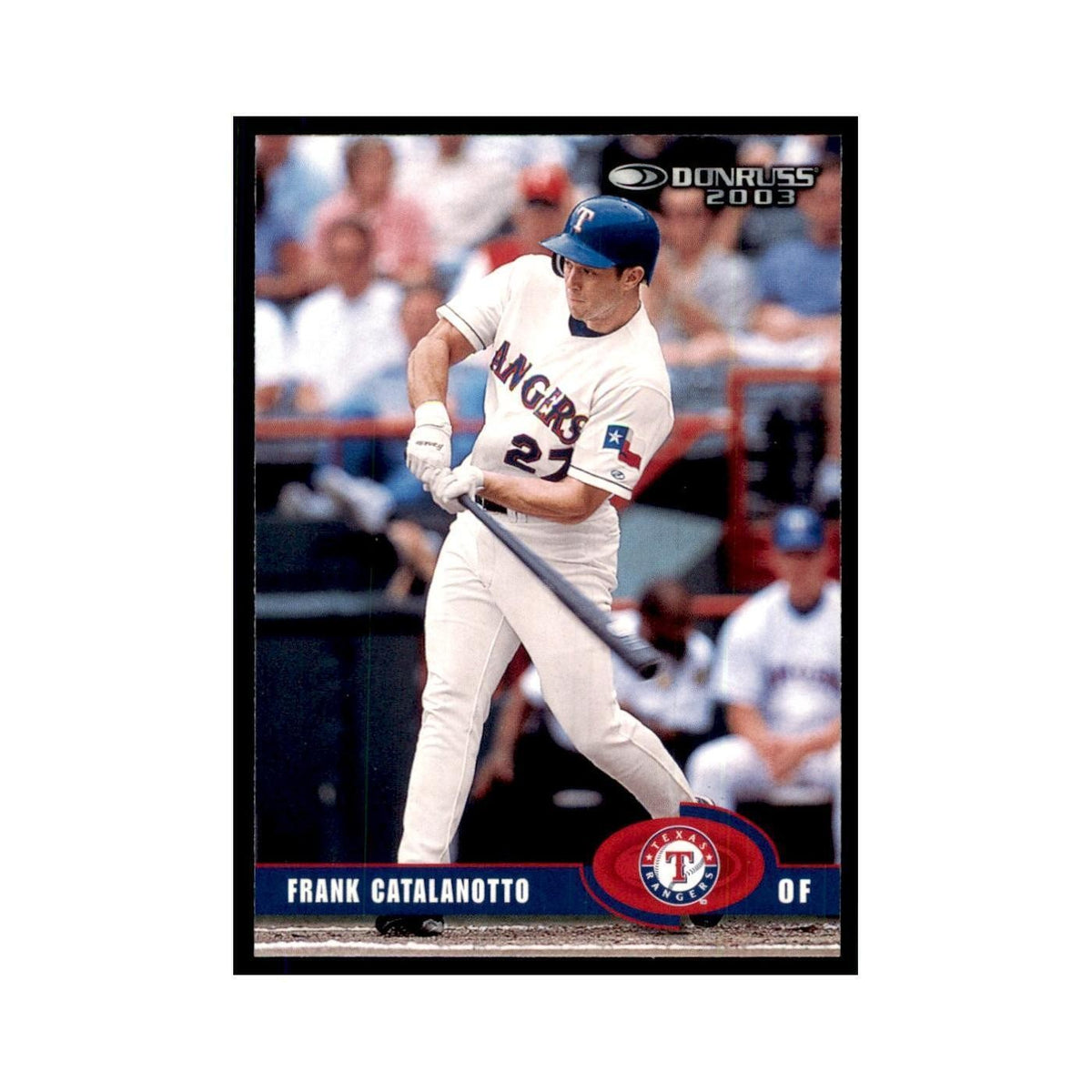 2003 Donruss Frank Catalanotto Baseball Cards #213