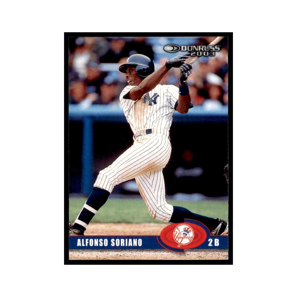 2003 Donruss Alfonso Soriano Baseball Cards #159
