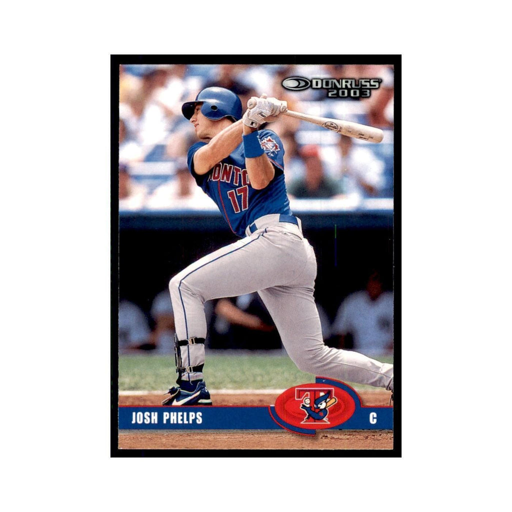 2003 Donruss Josh Phelps Baseball Cards #225