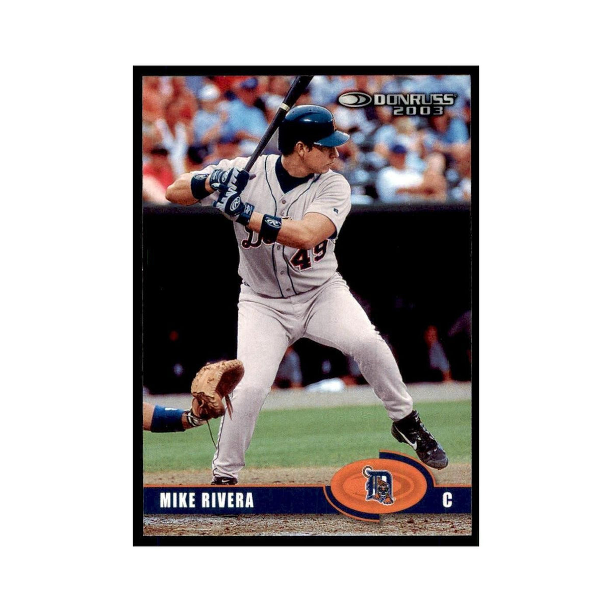 2003 Donruss Mike Rivera Baseball Cards #129