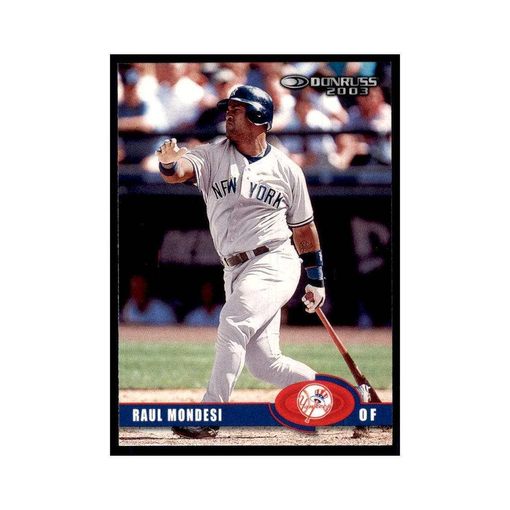 2003 Donruss Raul Mondesi Baseball Cards #166