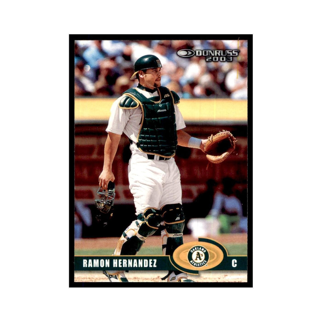 2003 Donruss Ramon Hernandez Baseball Cards #178