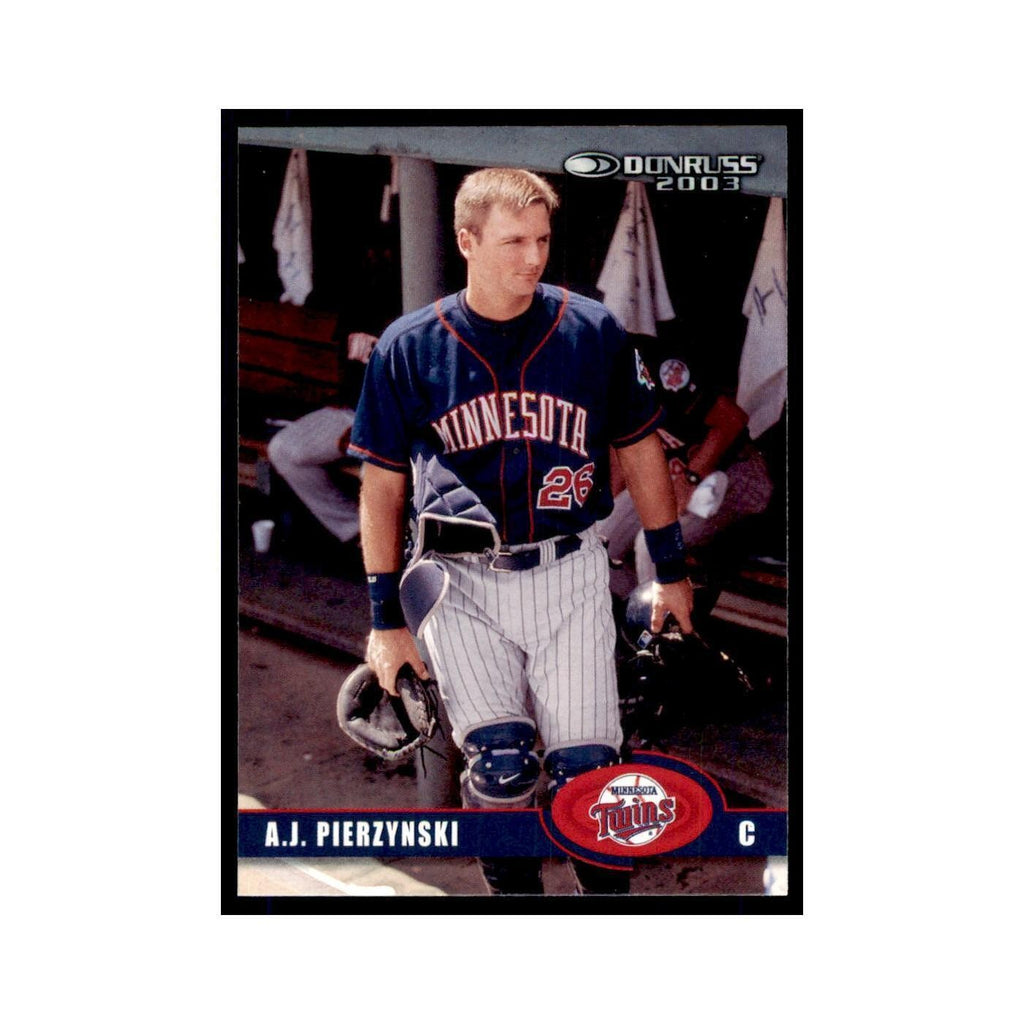 2003 Donruss A.J. Pierzynski Baseball Cards #149