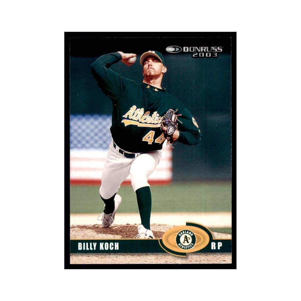 2003 Donruss Billy Koch Baseball Cards #173