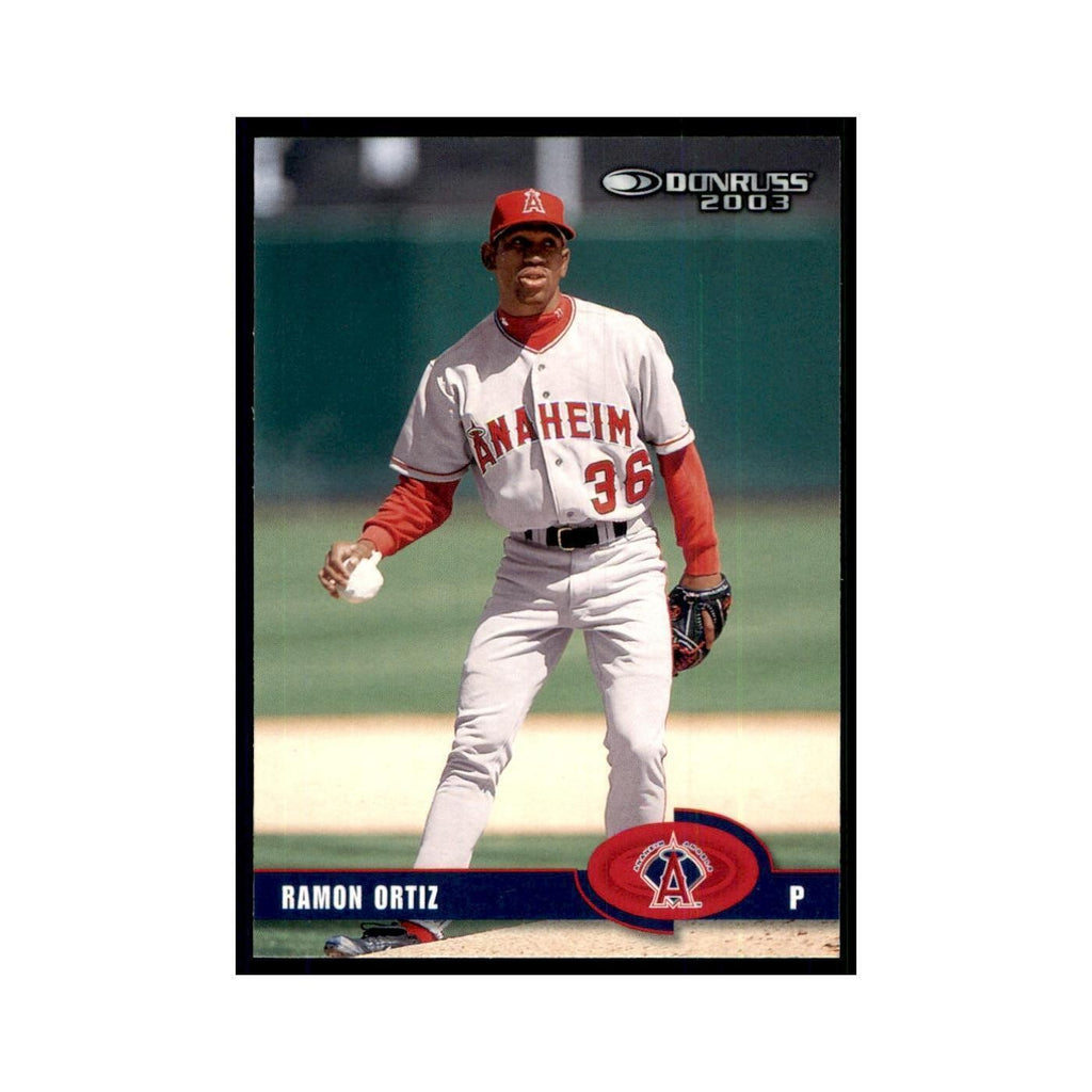 2003 Donruss Ramon Ortiz Baseball Cards #80