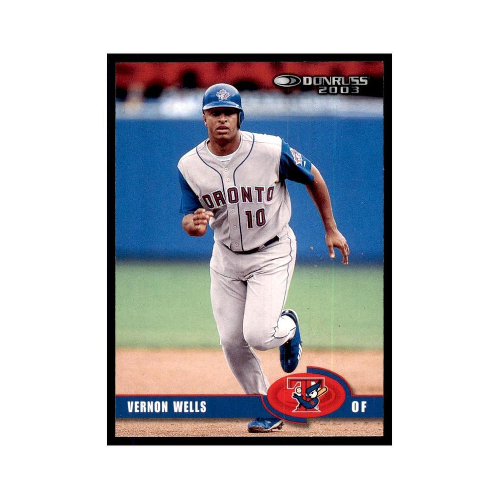 2003 Donruss Vernon Wells Baseball Cards #224