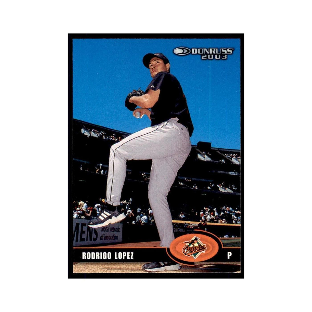 2003 Donruss Rodrigo Lopez Baseball Cards #91