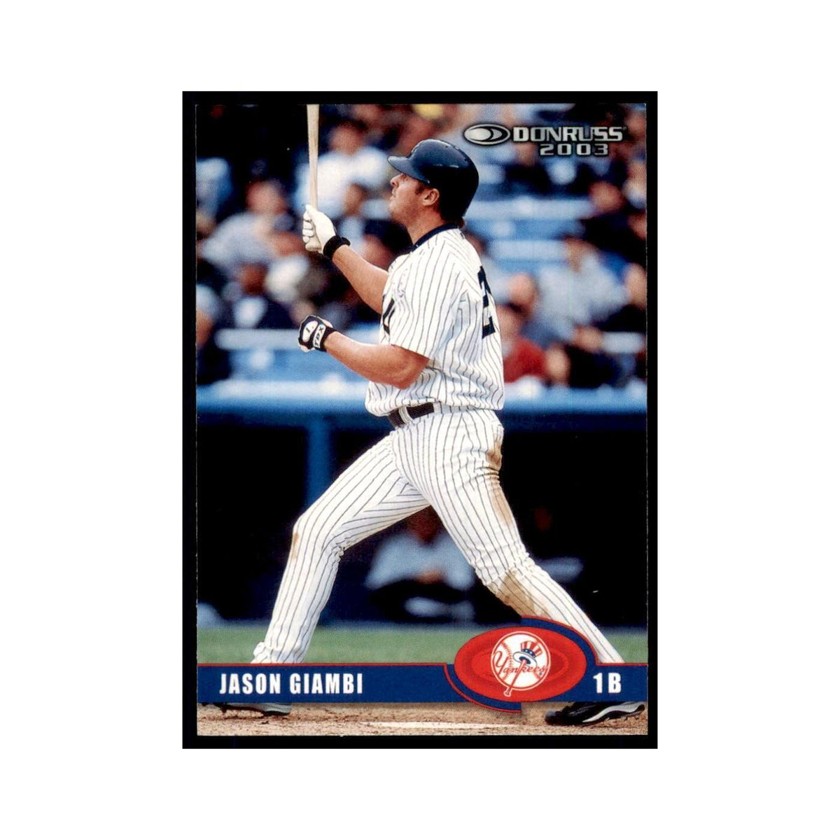 2003 Donruss Jason Giambi Baseball Cards #160