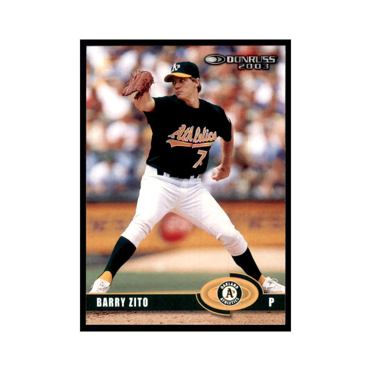2003 Donruss Barry Zito Baseball Cards #169