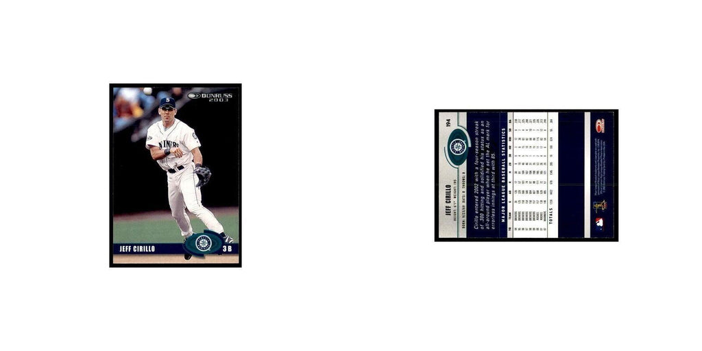 2003 Donruss Jeff Cirillo Baseball Cards #194