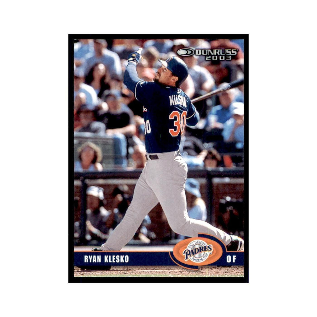 2003 Donruss Ryan Klesko Baseball Cards #366