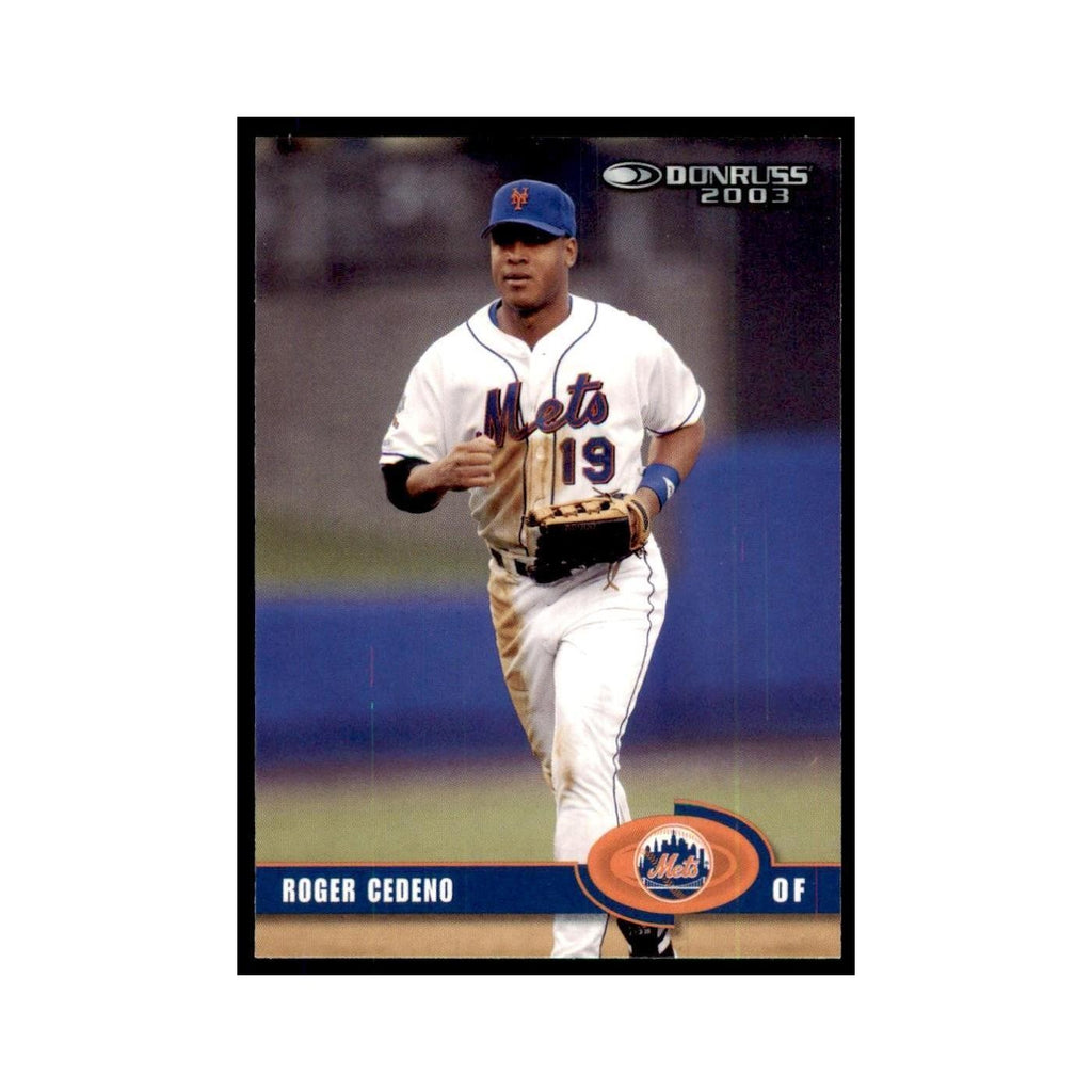 2003 Donruss Roger Cedeno Baseball Cards #342