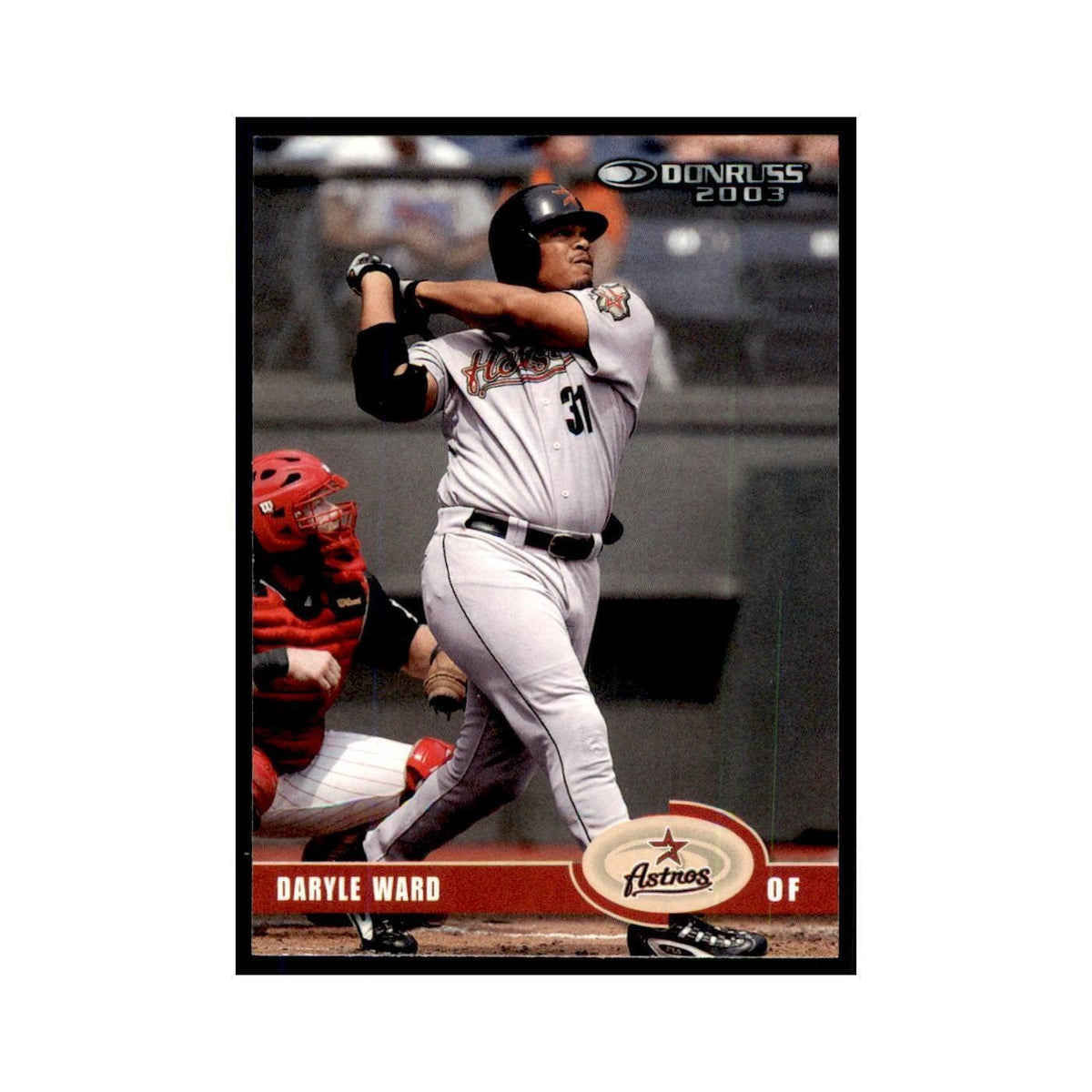 2003 Donruss Daryle Ward Baseball Cards #292