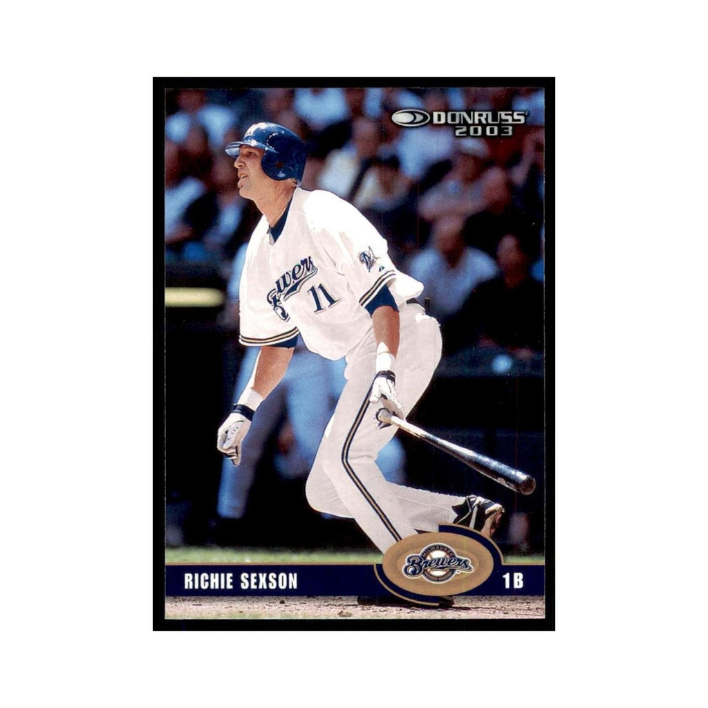 2003 Donruss Richie Sexson Baseball Cards #312