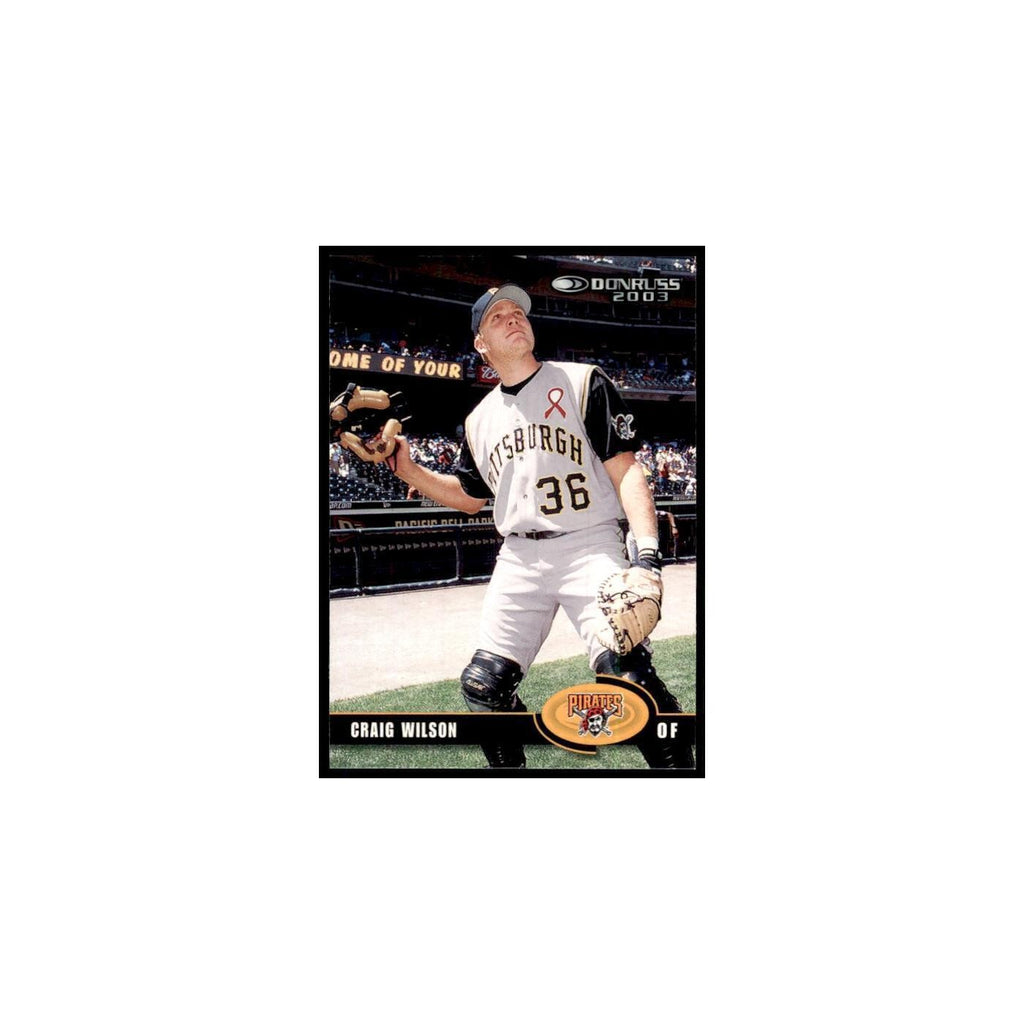 2003 Donruss Craig Wilson Baseball Cards #364