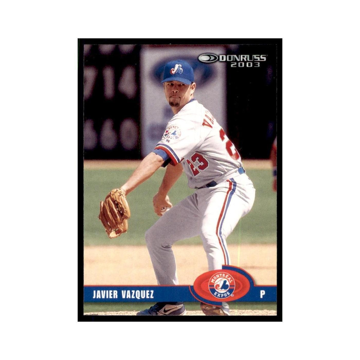 2003 Donruss Javier Vazquez Baseball Cards #324