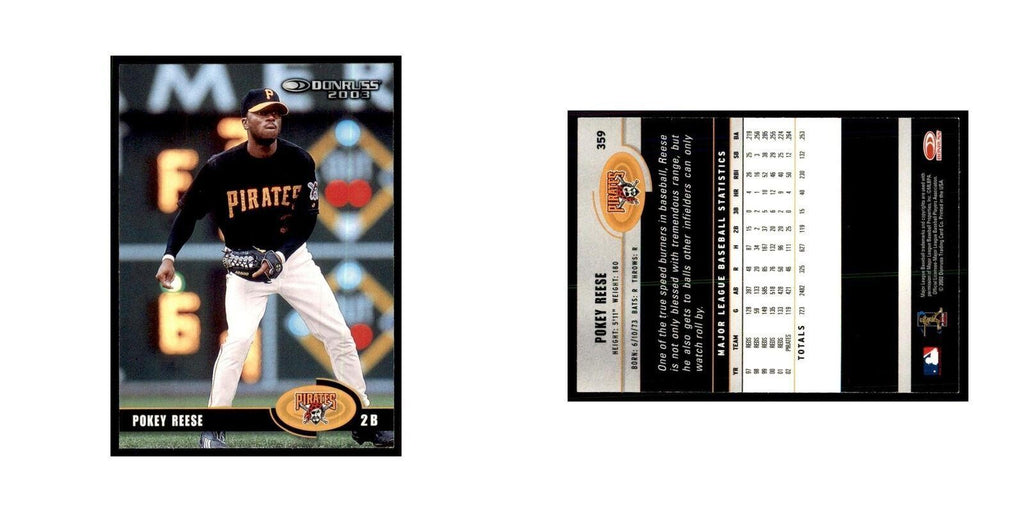 2003 Donruss Pokey Reese Baseball Cards #359