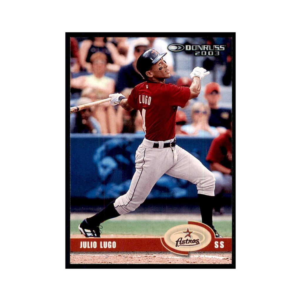 2003 Donruss Julio Lugo Baseball Cards #297