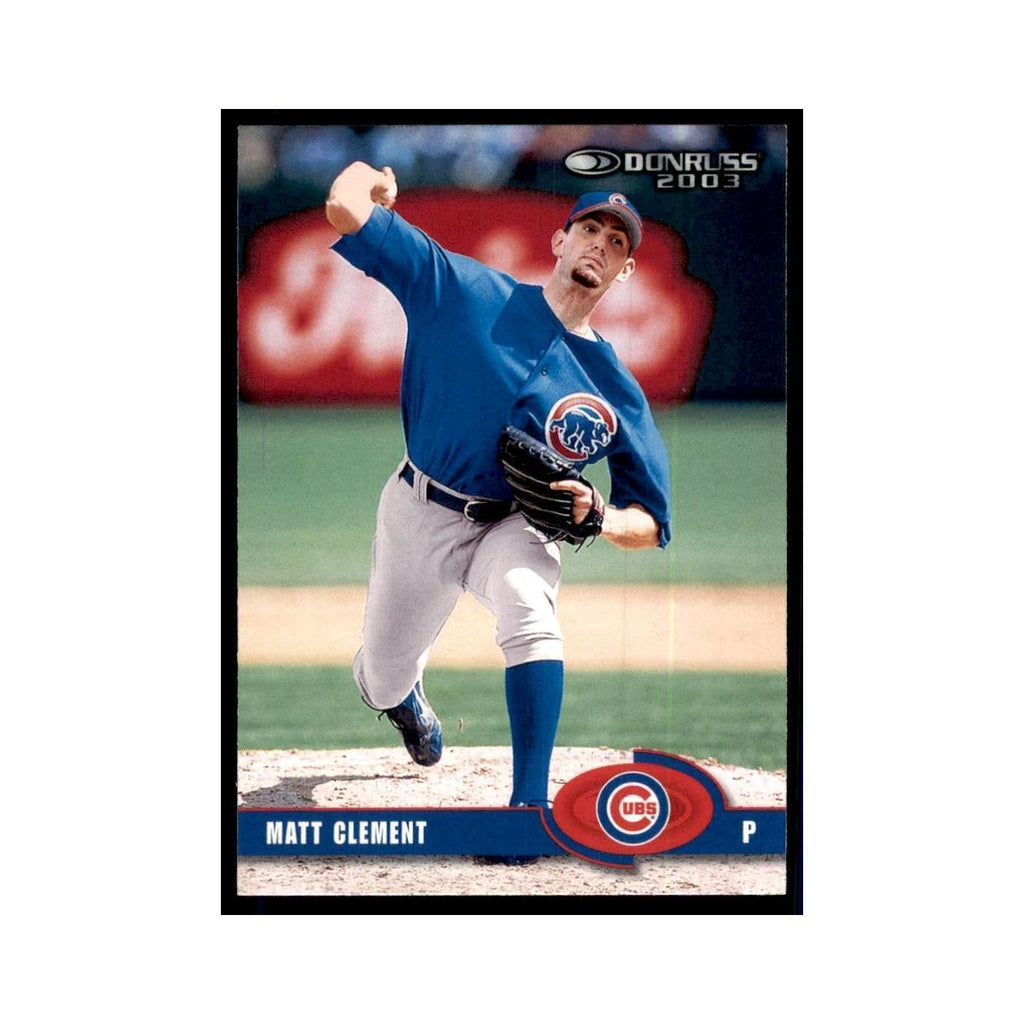 2003 Donruss Matt Clement Baseball Cards #256