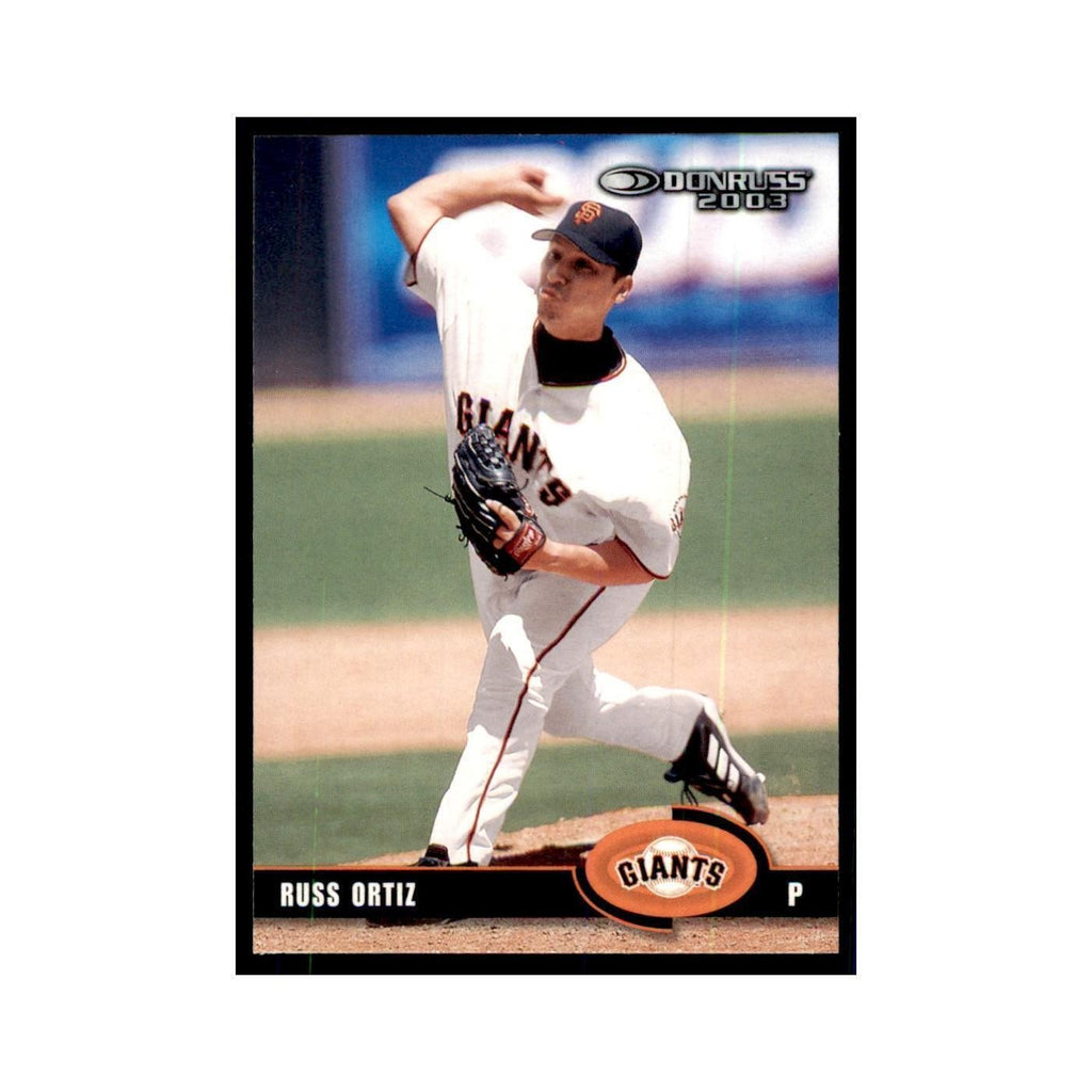 2003 Donruss Russ Ortiz Baseball Cards #382