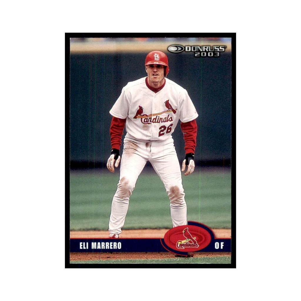 2003 Donruss Eli Marrero Baseball Cards #399