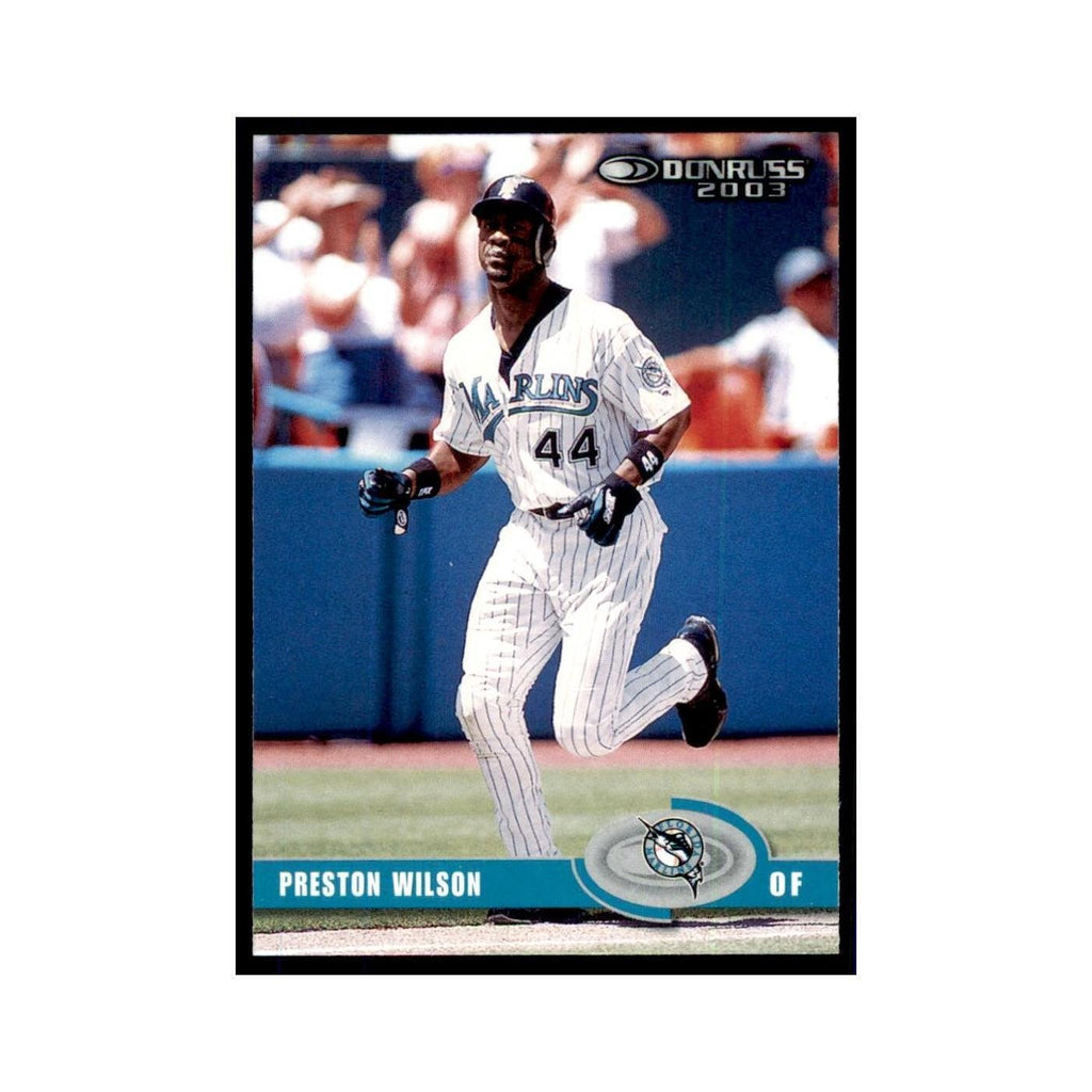 2003 Donruss Preston Wilson Baseball Cards #286