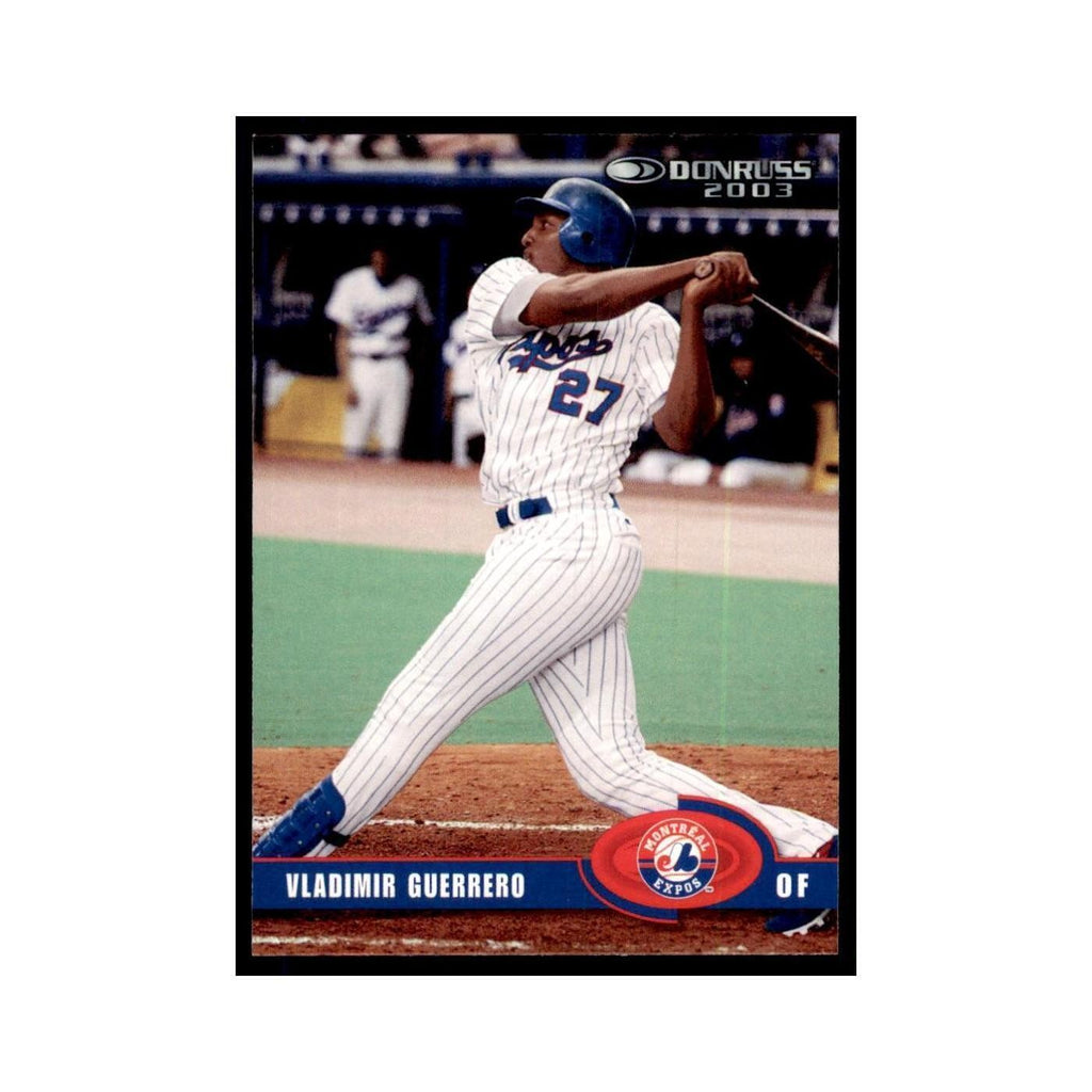 2003 Donruss Vladimir Guerrero Baseball Cards #320
