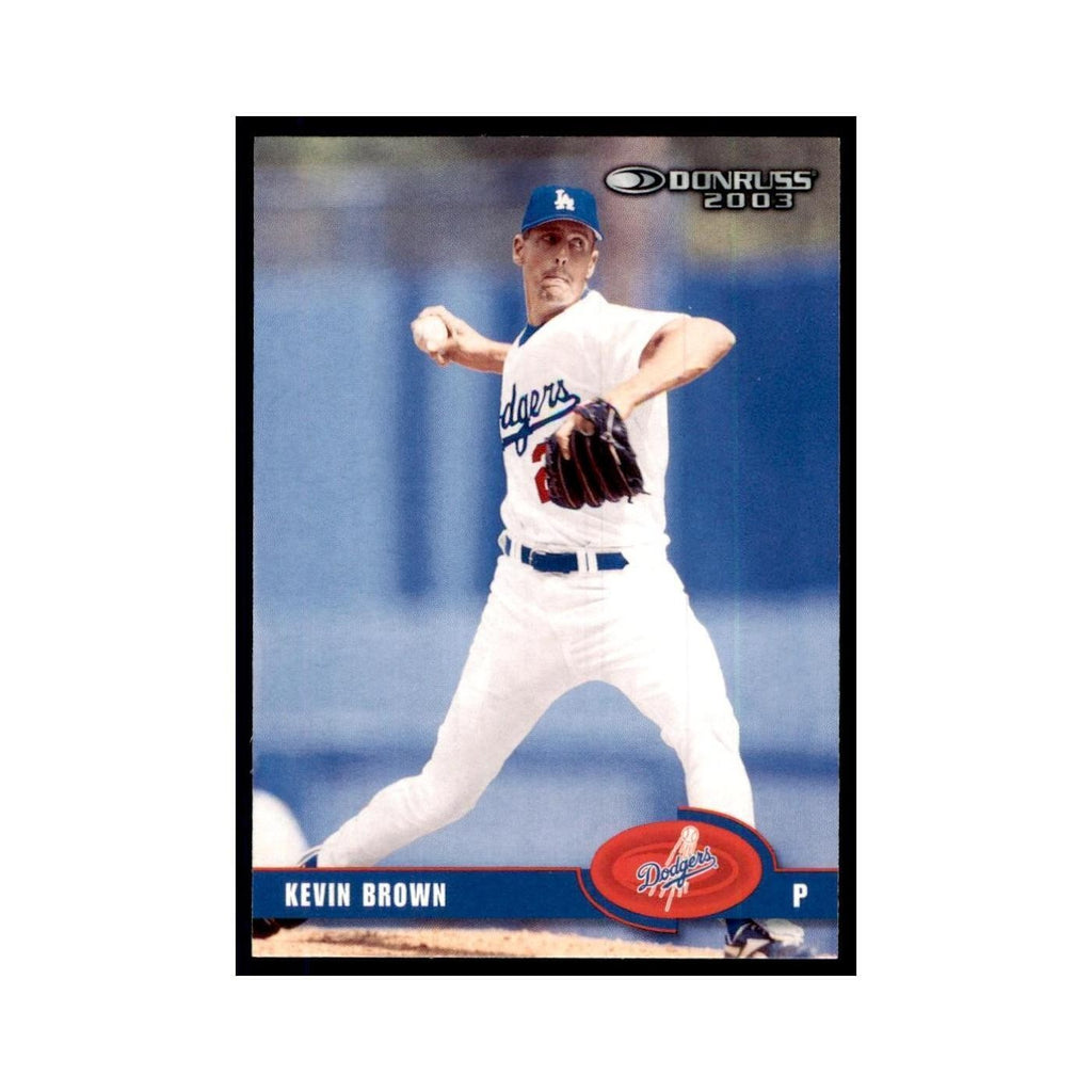 2003 Donruss Kevin Brown Baseball Cards #303