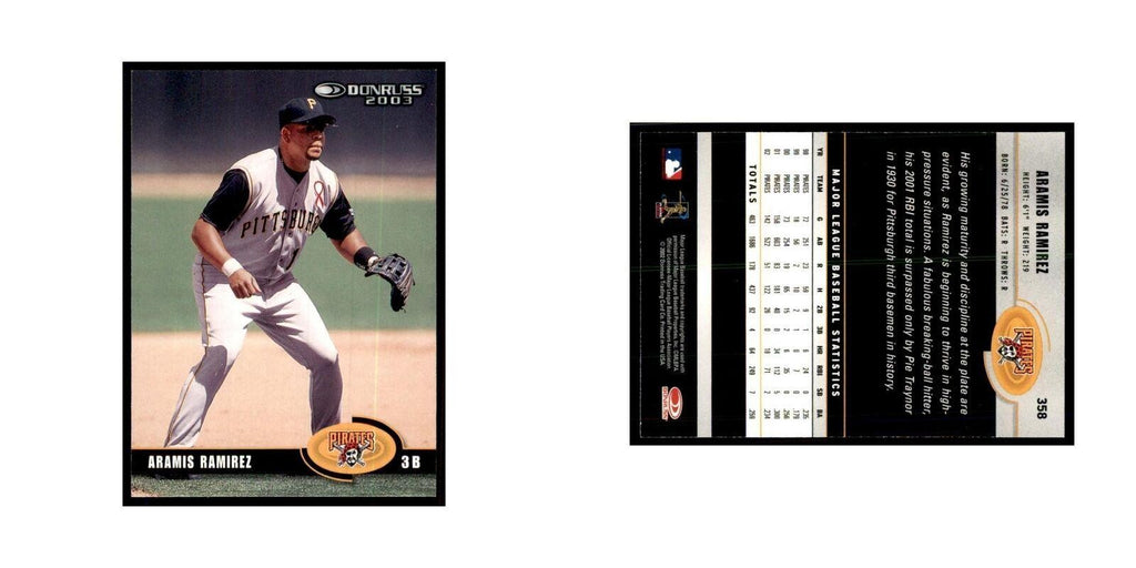 2003 Donruss Aramis Ramirez Baseball Cards #358