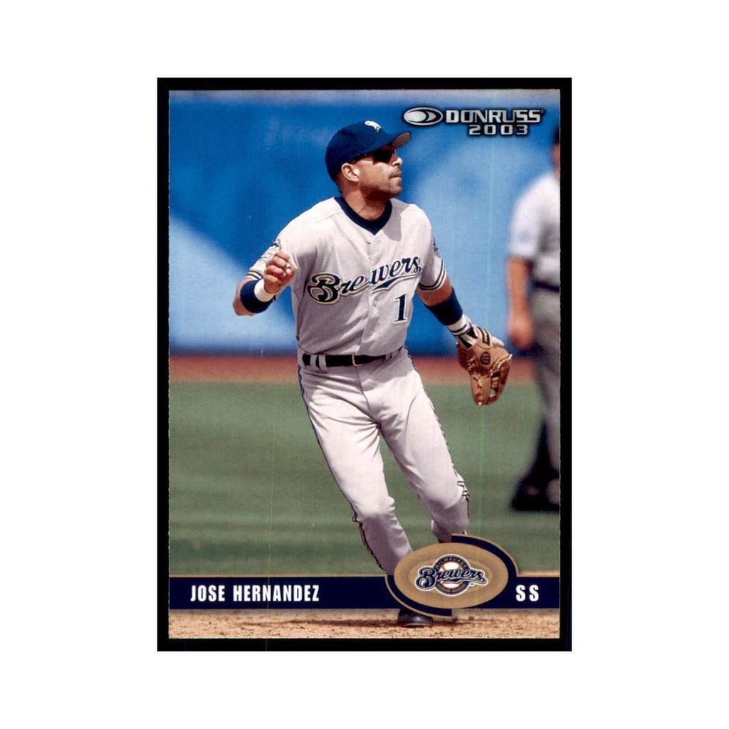 2003 Donruss Jose Hernandez Baseball Cards #313