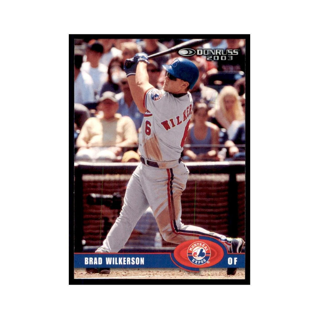 2003 Donruss Brad Wilkerson Baseball Cards #330