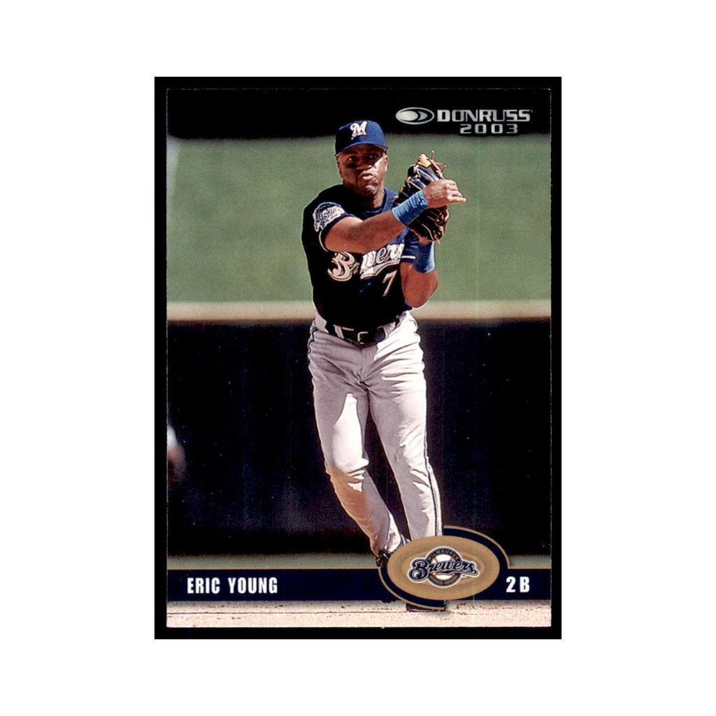 2003 Donruss Eric Young Baseball Cards #318