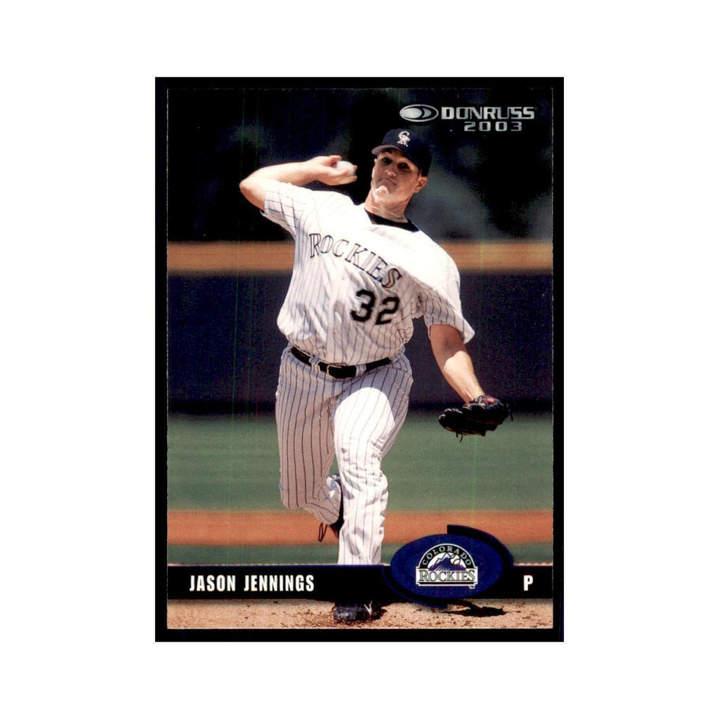 2003 Donruss Jason Jennings Baseball Cards #279