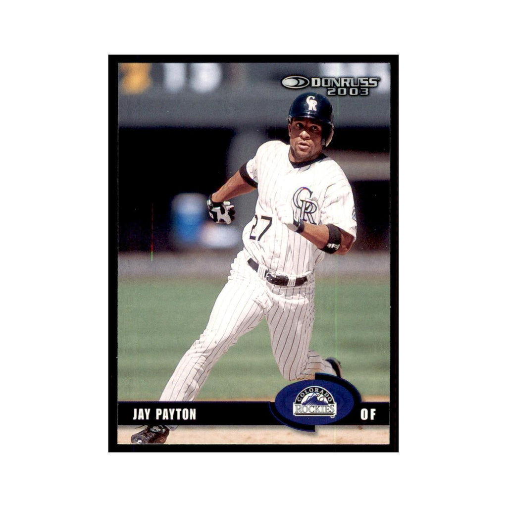 2003 Donruss Jay Payton Baseball Cards #341