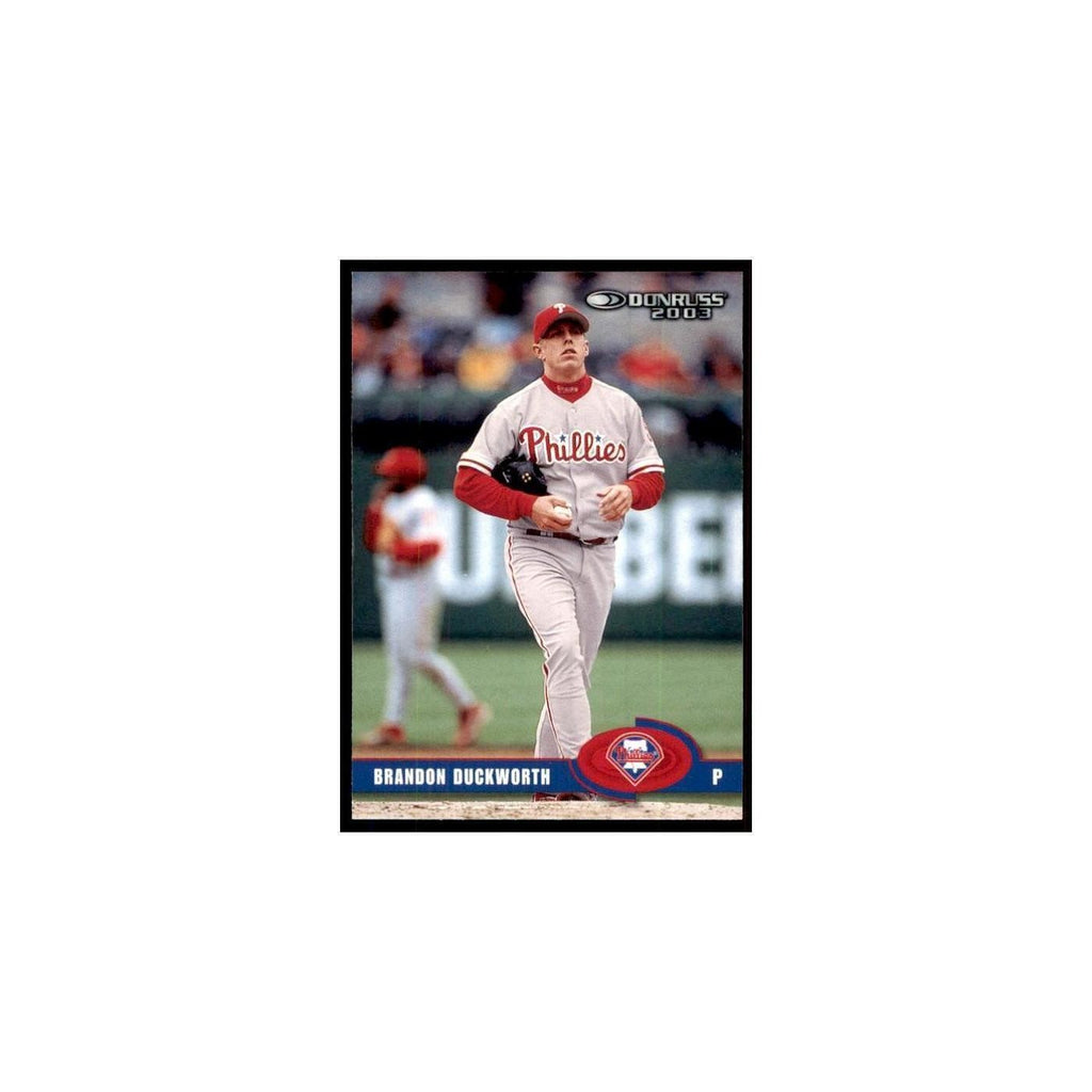 2003 Donruss Brandon Duckworth Baseball Cards #350